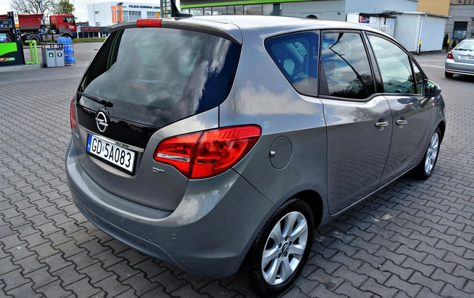 Opel Meriva cena 27900 przebieg: 178000, rok produkcji 2013 z Lewin Brzeski małe 232